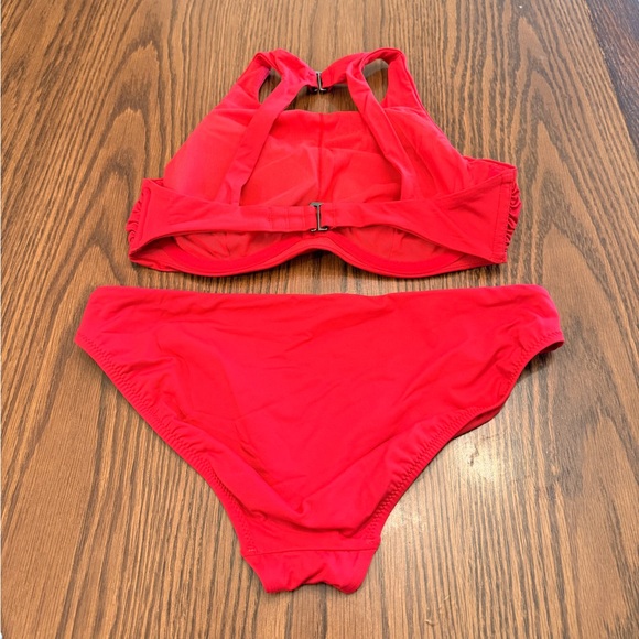 Athleta Vibrant Red Swimwear - Picture 8 of 9